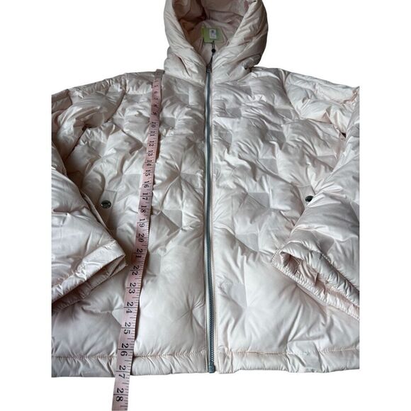 Sam Edelman Pink/Light Peach PRE-MOLD QUILTED SHORT JACKET - Picture 11 of 13